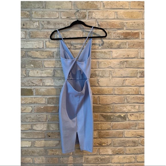 Baby Blue Mini Dress - Picture 2 of 3